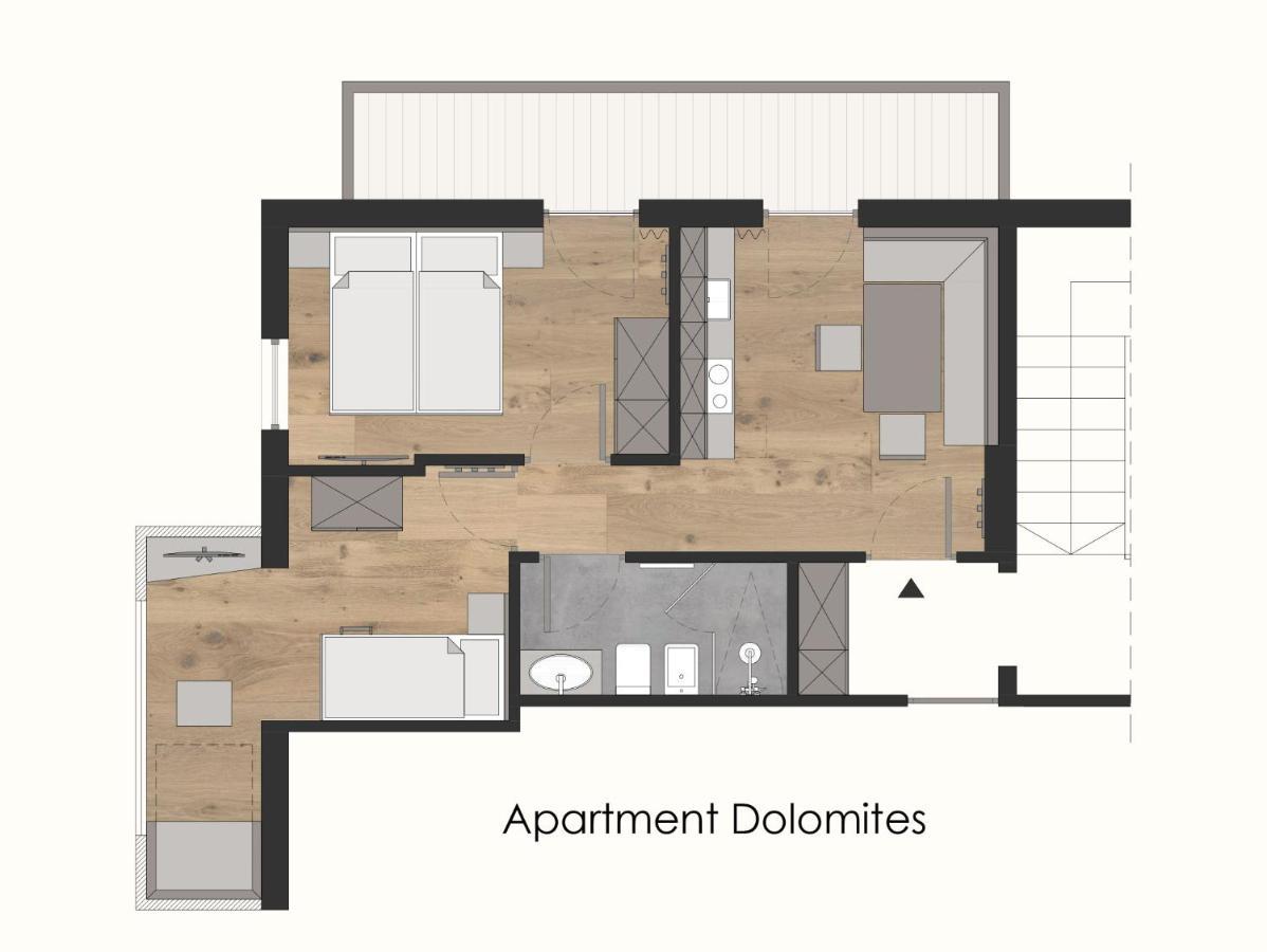 Pramstaller Apartments ซานลอเรนโซดิเซบาโต ภายนอก รูปภาพ